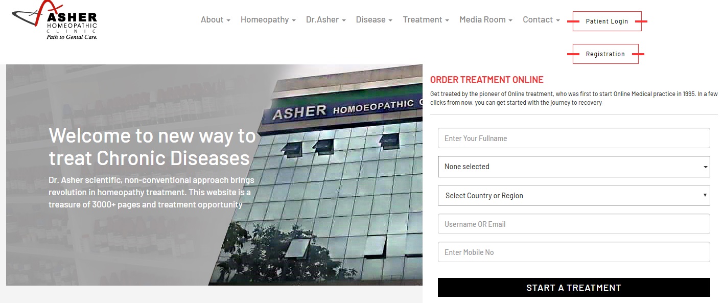 Asher Clinic — Homeopathic Clinic Management Software